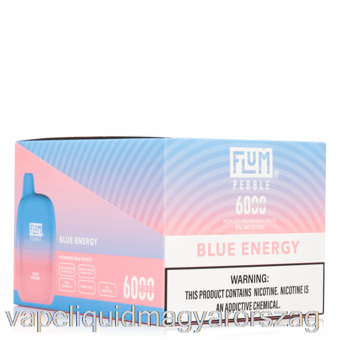 [10-es Csomag] Flum Pebble 6000 Eldobható Vape E Cigi